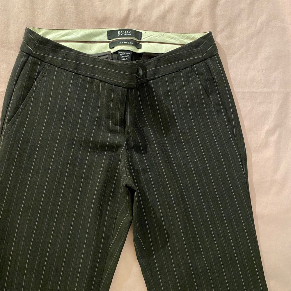Women’s Striped Wide Leg Work Pants